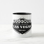 BLACK Las Vegas Sign Ringer T Mok (Midden)