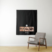 Black Lashes Studio Foto Collage Beurs Wandkleed (In situ)
