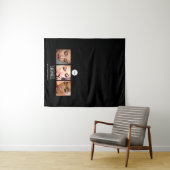 Black Lashes Studio Foto Collage Beurs Wandkleed (In Situ (horizontaal))