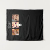 Black Lashes Studio Foto Collage Beurs Wandkleed (Voorkant (horizontaal))