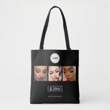 Black Lashes Studio Foto Collage Elegante Logo