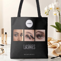 Black Lashes Studio Foto Collage Elegante Logo