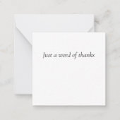 Black laurel wreath monogrammed notitiekaartje (Voorkant)