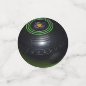 Black Lawn Bowls Confetti (Kleine voorkant)