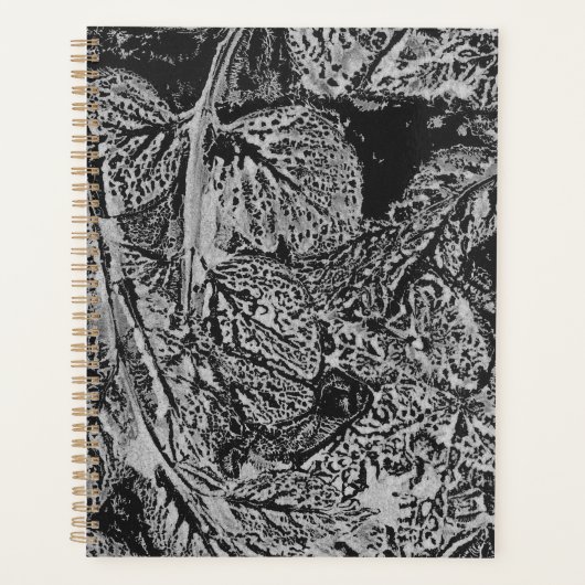 Black leafs planner (Voorkant)