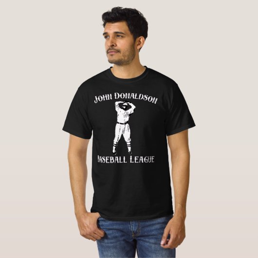 Black League Uniform T-Shirt (Voorkant volledig)