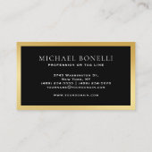 Black Leather Gold Label CORPORATE PROFESSIONAL (Achterkant)