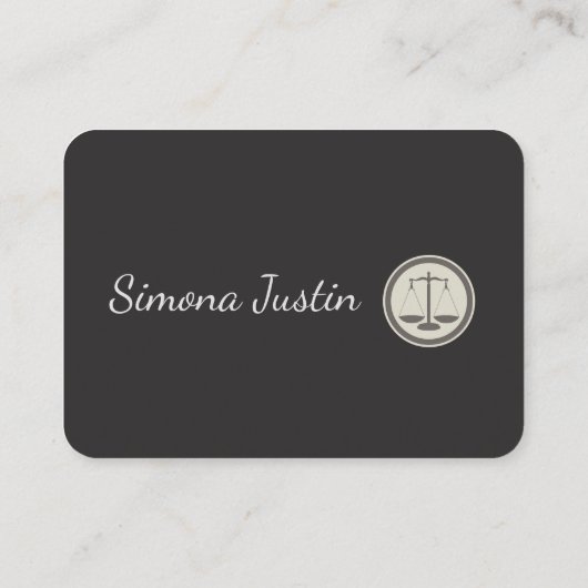 Black Leather procureur visitekaartje (Achterkant)