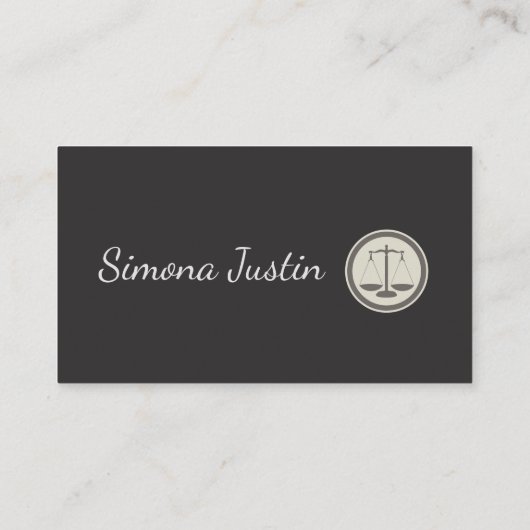 Black Leather procureur visitekaartje (Achterkant)