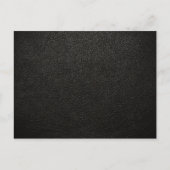 Black Leather Texture Background Briefkaart (Voorkant)