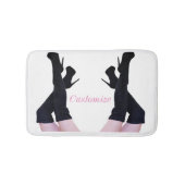 Black Leather Thigh-high Boots Thunder_Cove Badmat (Voorkant)