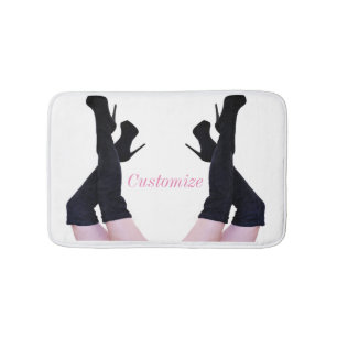 Black Leather Thigh-high Boots Thunder_Cove Badmat