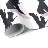 Black Leather Thigh-high Boots Thunder_Cove Cadeaupapier (Rol Hoek)