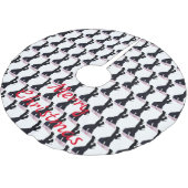 Black Leather Thigh-high Boots Thunder_Cove Kerstboom Rok (Gekanteld)