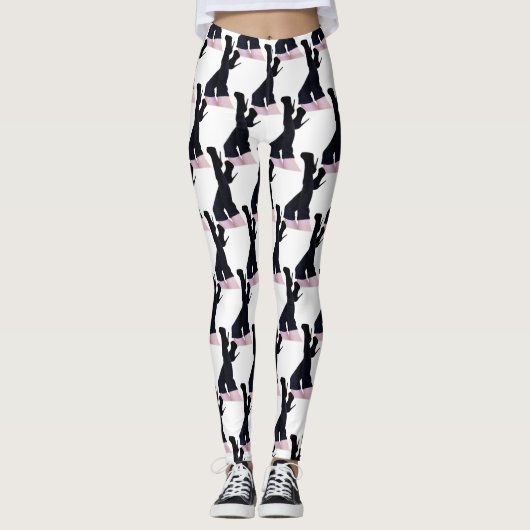 Black Leather Thigh-high Boots Thunder_Cove Leggings (Voorkant)