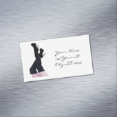 Black Leather Thigh-high Boots Thunder_Cove Magnetisch Visitekaartje (Voorbeeld)