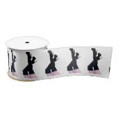 Black Leather Thigh-high Boots Thunder_Cove Satijnen Lint (Spoel)