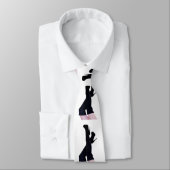 Black Leather Thigh-high Boots Thunder_Cove Stropdas (Gebonden)