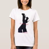 Black Leather Thigh-high Boots Thunder_Cove T-shirt (Voorkant)