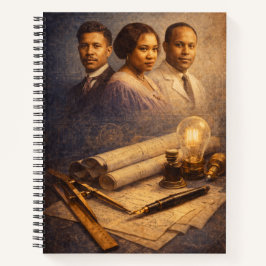 Black Legendary Inventors Notitieboek