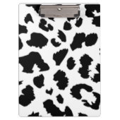 BLACK LEOPARD PRINT KLEMBORD (Voorkant)
