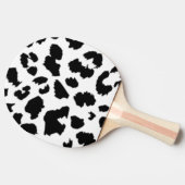 BLACK LEOPARD PRINT TAFELTENNISBATJE (Zijkant)