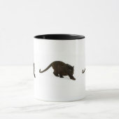 Black Leopard stalking, Black Leopard stalking... Mok (Midden)