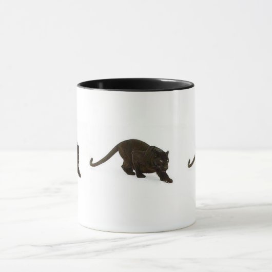 Black Leopard stalking, Black Leopard stalking... Mok (Midden)