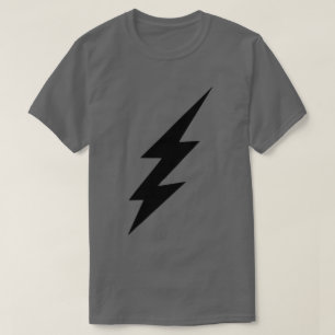 BLACK LIGHTENT BOLT T-SHIRT
