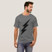 BLACK LIGHTENT BOLT T-SHIRT (Voorkant volledig)