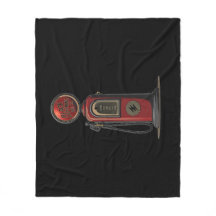 Black Lightning Oil Company Retro Gaspomp