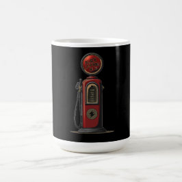 Black Lightning Oil Company Retro Gaspomp Koffiemok