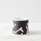 Black Lily Silhouette Espresso Kop (Voorkant)