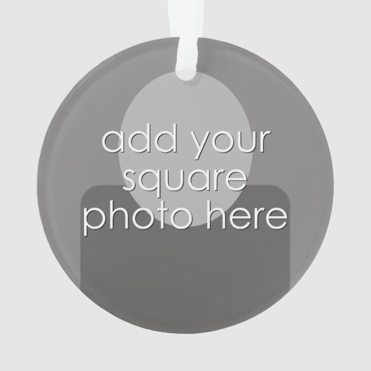 Black Limoen Striped Photo Collage Custom Monogram Ornament (achterkant)