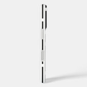 Black Line Geometric Pattern Case-Mate iPhone Case (Achterkant / Rechts)