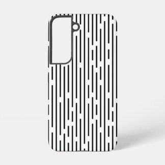 Black Line Geometric Pattern Samsung Galaxy Hoesje
