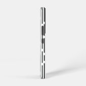 Black Line Geometric Pattern Samsung Galaxy Hoesje (Rechterkant)