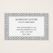 BLACK LINE KNIT Oceana Visitekaartje (Voorkant)