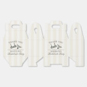 Black Lingerie Shower Bachelorette Party Gable Bedankdoosjes (Ongevouwen)