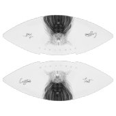 Black Lion met Antlers Crown en Monogram American Football (Panelen)