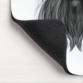 Black Lion met Antlers Crown en Monogram Muismat (Hoek)