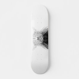 Black Lion met Antlers Crown en Monogram Persoonlijk Skateboard