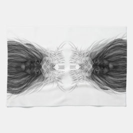 Black Lion met Antlers Crown en Monogram Theedoek