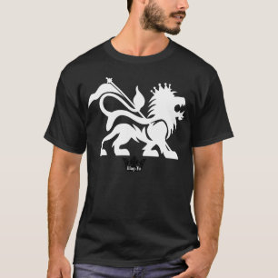 Black Lion of Judah T-shirt - King-Yo