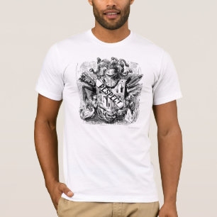 Black Lion Shield wervelig T-shirt