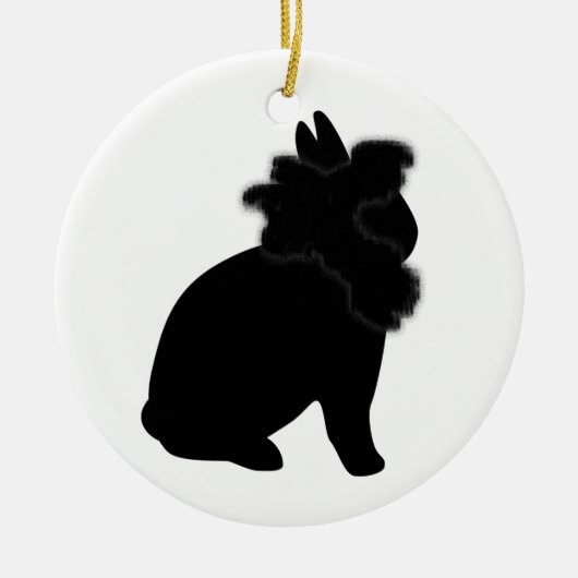 Black Lionhead Ornament (Voorkant)