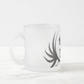 Black Lions Head Matglas Koffiemok (Links)