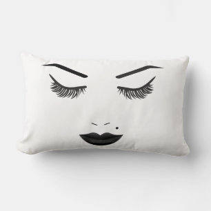 Black Lips Beauty Make-up Gezicht Wimpers & Wenkbr Kussen