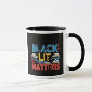 Black Lit Matters Krachtige Afrocentrische Liter Mok