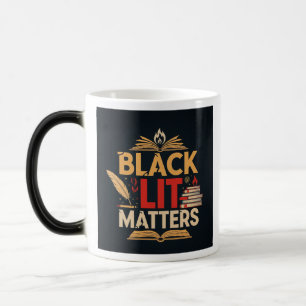 Black Lit Matters Lees, Sta Op, Verzet Magische Mok